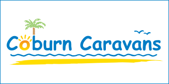 White, Coburn Caravans,180x90cm