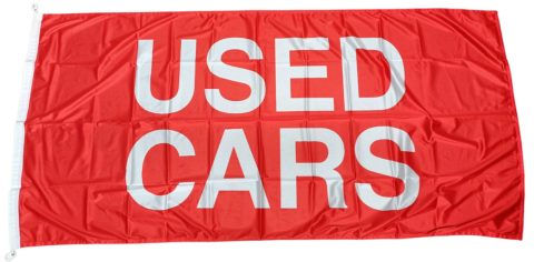 Red, Used Cars Flag