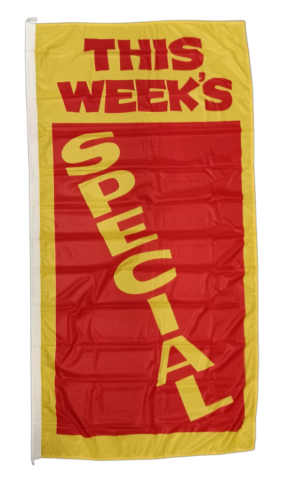 This Week's Special 90x180cm Flag