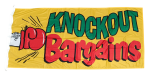 Knockout Bargains Flag, 180x90 cm
